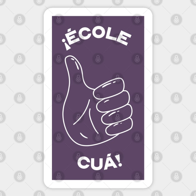 École cuá Sticker by industriavisual